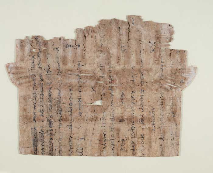 P.UB Trier S 78-34 mit der Darstellung einer Gottheit.