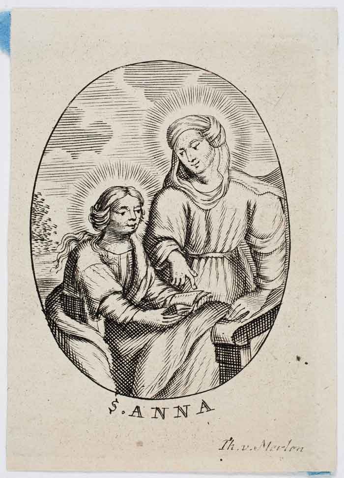 Die Hl. Anna (Vorderseite). Foto: Andreas Thull.